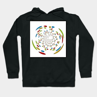 Colorful abstract pattern Hoodie